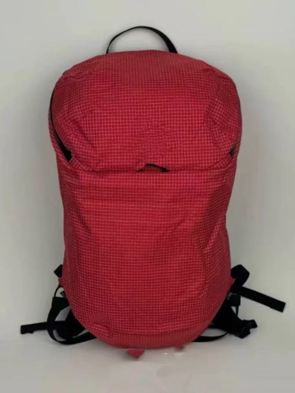 Ruksak 15L s ptičjom brodijom i kariranim uzorkom, vodootporan najlon, za aktivnosti na otvorenom, kompatibilan s 8-inčnim prijenosnim računalom, unisex