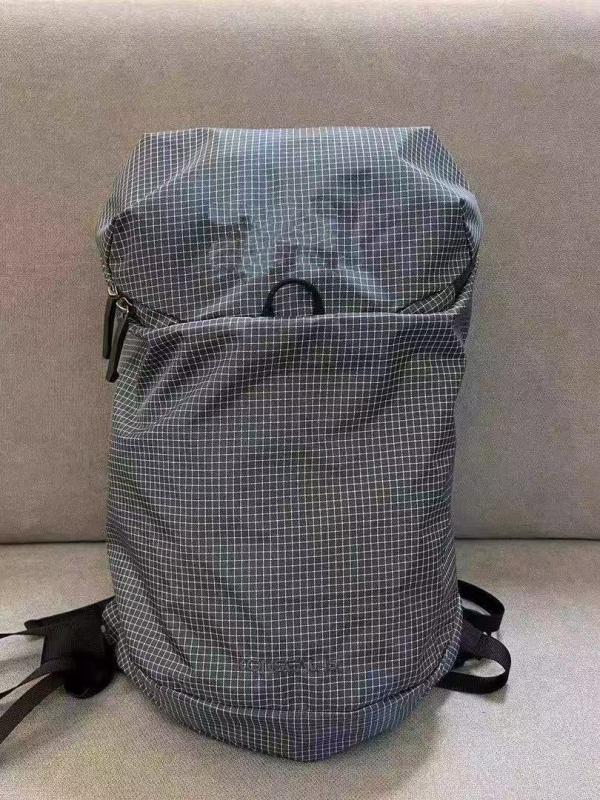 Ruksak 15L s ptičjom brodijom i kariranim uzorkom, vodootporan najlon, za aktivnosti na otvorenom, kompatibilan s 8-inčnim prijenosnim računalom, unisex