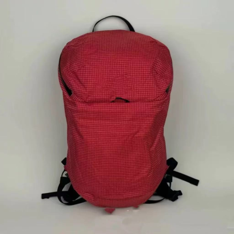 Ruksak 15L s ptičjom brodijom i kariranim uzorkom, vodootporan najlon, za aktivnosti na otvorenom, kompatibilan s 8-inčnim prijenosnim računalom, unisex