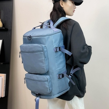 Rucsac de călătorie pentru sport, unisex, cu compartiment umed-uscat, 20-35L, nylon, respirabil