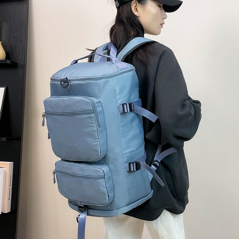 Rucsac de călătorie pentru sport, unisex, cu compartiment umed-uscat, 20-35L, nylon, respirabil
