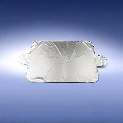 Защитно покритие за предното стъкло на автомобил против сняг и прах, вакуумно монтиране, универсално съвместимо, сребърна лента, BYD