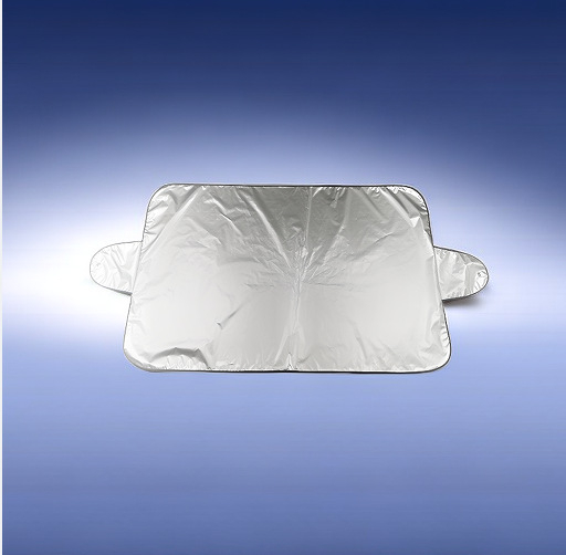 Защитно покритие за предното стъкло на автомобил против сняг и прах, вакуумно монтиране, универсално съвместимо, сребърна лента, BYD