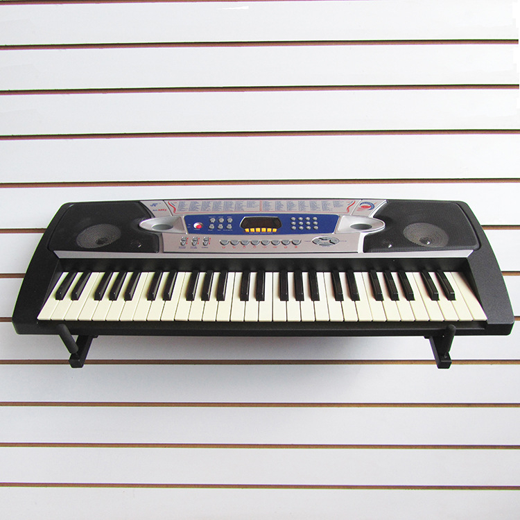 Zidni nosač glazbenih instrumenata, model H-35, od željeza, za elektronički klavir, Pine Forest