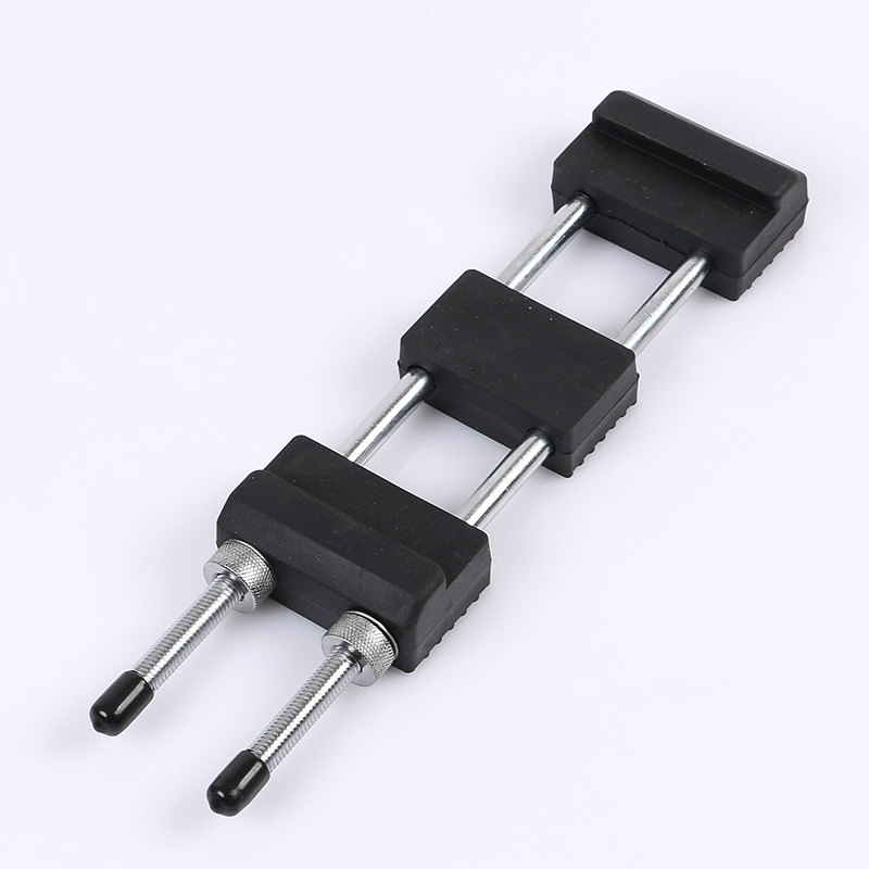 Ανοξείδωτο στήριγμα ακονίσματος μαχαιριών με ρυθμιζόμενη βάση για λίθο ακονίματος, αντιολισθητικό