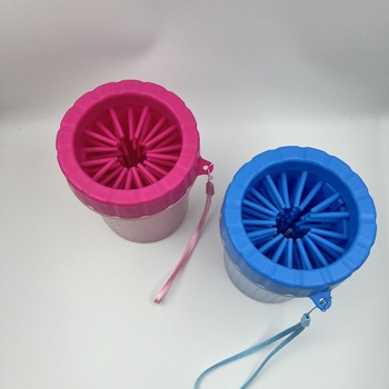 Kutya lábmosó pohár, automata tisztítás, PP anyag, fürdő/masszázs ecset