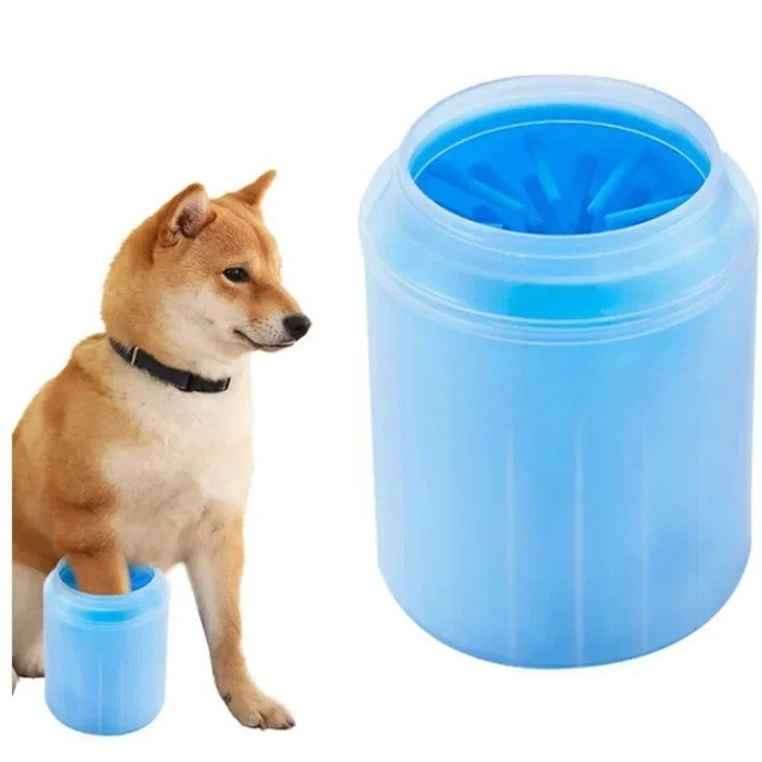 Kutya lábmosó pohár, automata tisztítás, PP anyag, fürdő/masszázs ecset