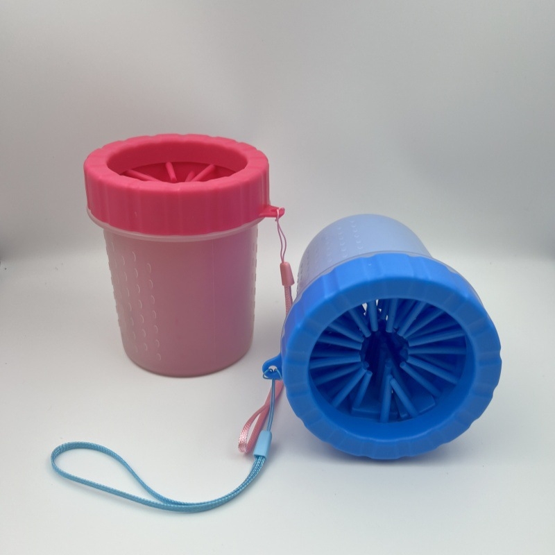 Kutya lábmosó pohár, automata tisztítás, PP anyag, fürdő/masszázs ecset