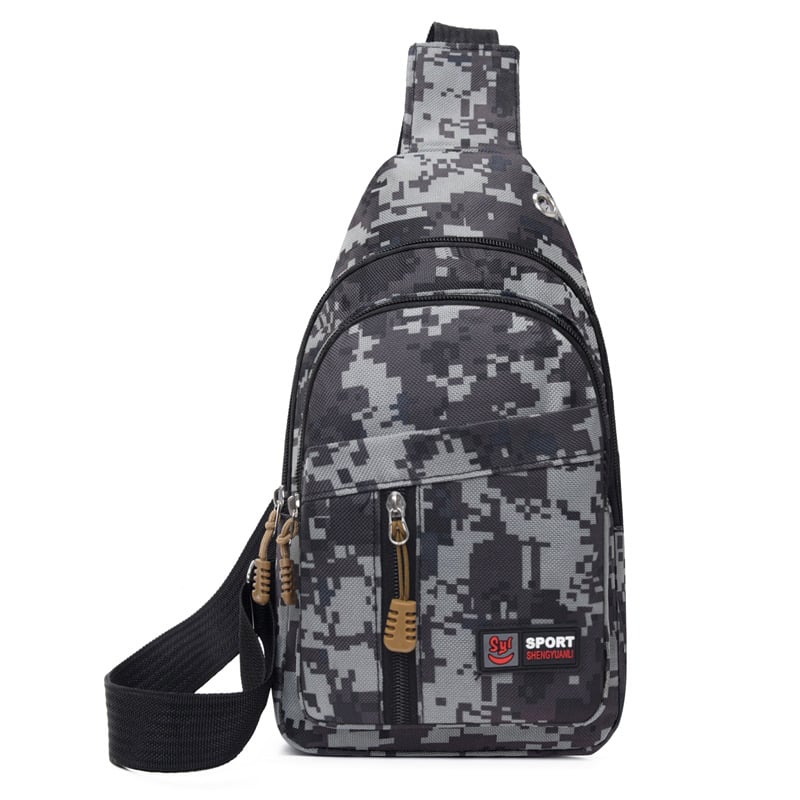 Meeste rinna kott Oxford kangast, geomeetriline muster, hingav ja ülilahe, mahutab 8-tollise sülearvuti