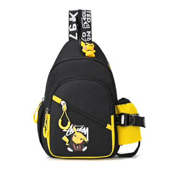 Dječja torba za prsa u korejskom street stilu, s animiranim uzorkom, vodootporna, od najlona (Nylon, vodootporan, crossbody dizajn, street stil)