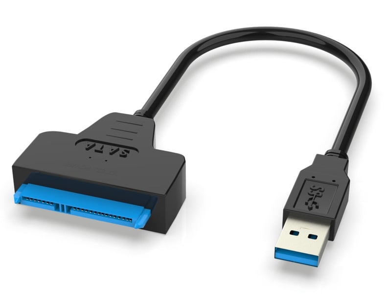 Adaptér kábel SATA na USB – JMS578 čip – USB–sériový port rozhranie