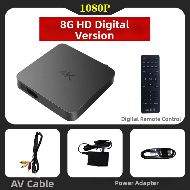 Android TV box s 8GB RAM, 4K výstup, 5G dvojpásmové Wi-Fi, USB rozhranie