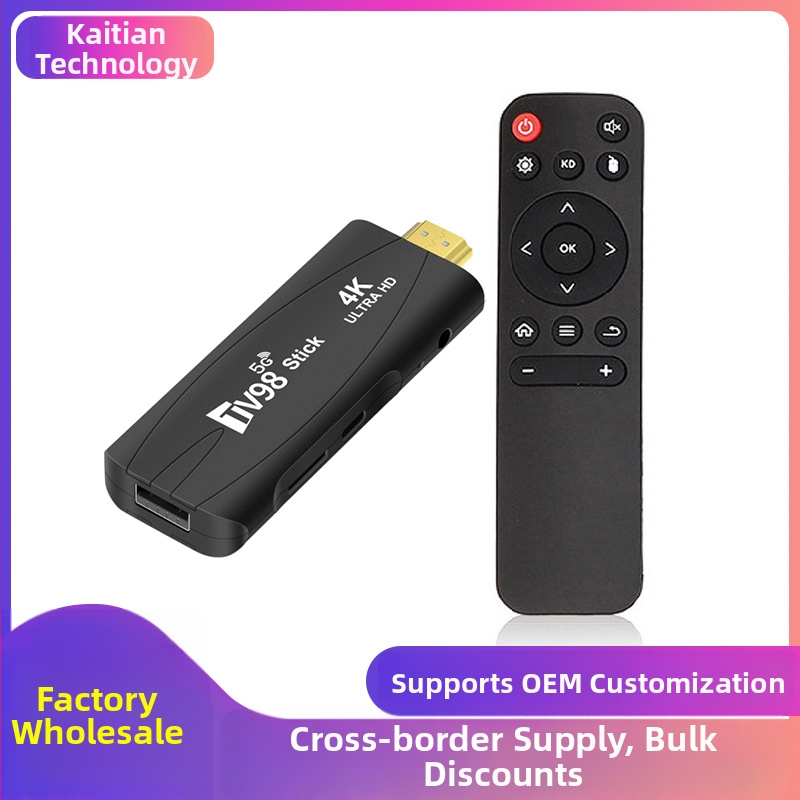 TV Box TV98 Android 5G Wi‑Fi Bluetooth, 1080p HDMI, 1GB RAM, 8GB/16GB iekšējā atmiņa, procesors H313