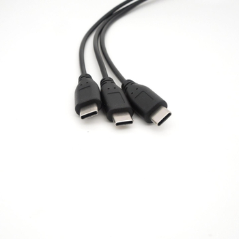 Type-C ženski na tri Type-C muški adapter kabel, bakreno jezgro, sučelje Ostalo, brzina prijenosa Ostalo