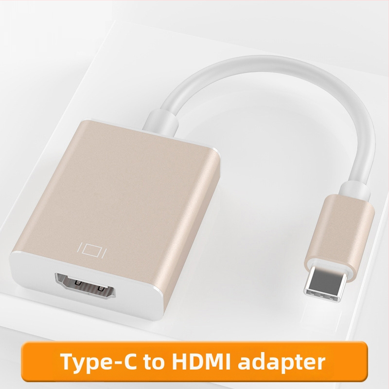 Adaptér Type-C na HDMI, USB 3.1, hliníkové puzdro, HDMI rozhranie, meďové jadro, čip 1