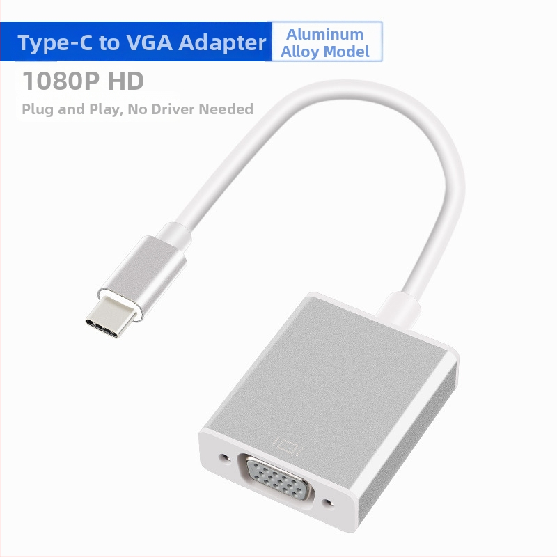 Adaptér Type-C na HDMI, USB 3.1, hliníkové puzdro, HDMI rozhranie, meďové jadro, čip 1