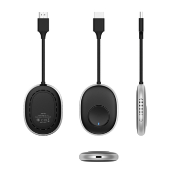 HDMI bežični prijenosnik i prijemnik za prikaz — 1080p izlaz, dvostruki VGA/HDMI izlazi, 2GB RAM, 2TB pohrane