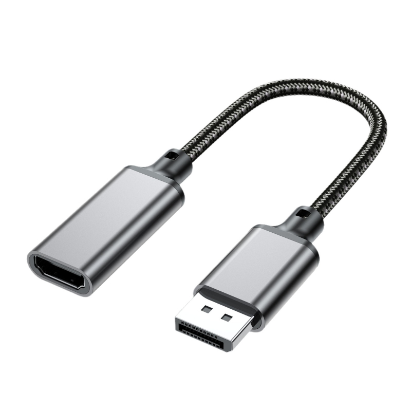 DP na HDMI adapter kabel, 4K podrška, DP sučelje, HDMI samica, čip CS5218/CS5265