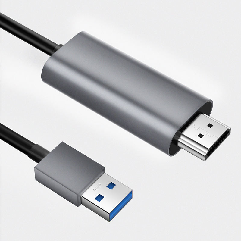 USB 3.0 na HDMI adapter kabel, HDMI sučelje, duljina 1,8 m, bakreno jezgro, model ZK-WC-90, marka ZKSX