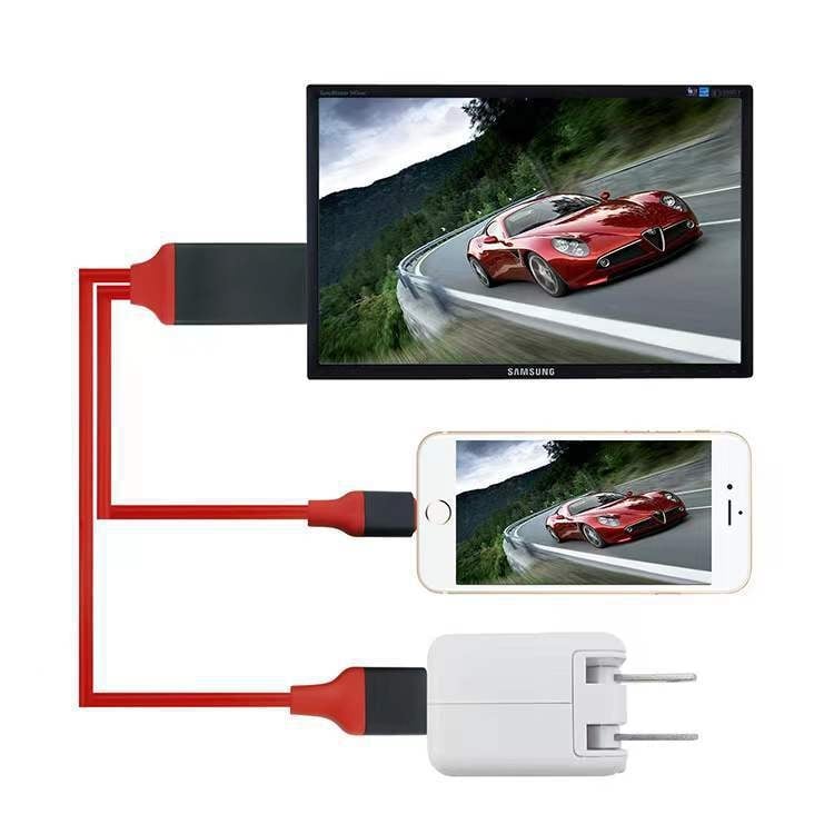 Cablu adaptor Lightning către HDTV pentru Apple — interfață OTG, cip DR340, miez din cupru, conector P8