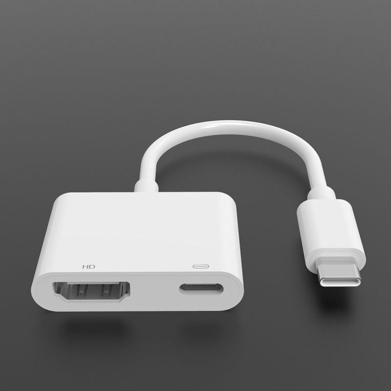 Type-C na HDMI adapter kabel – 4K podrška, HDMI sučelje, brzina 5 Gbps, duljina 0,1 m