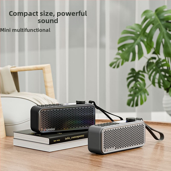 Landscape F60 portatīvā Bluetooth radio ar USB interfeisu, digitālo displeju, TF karte, ierakstu, 8W