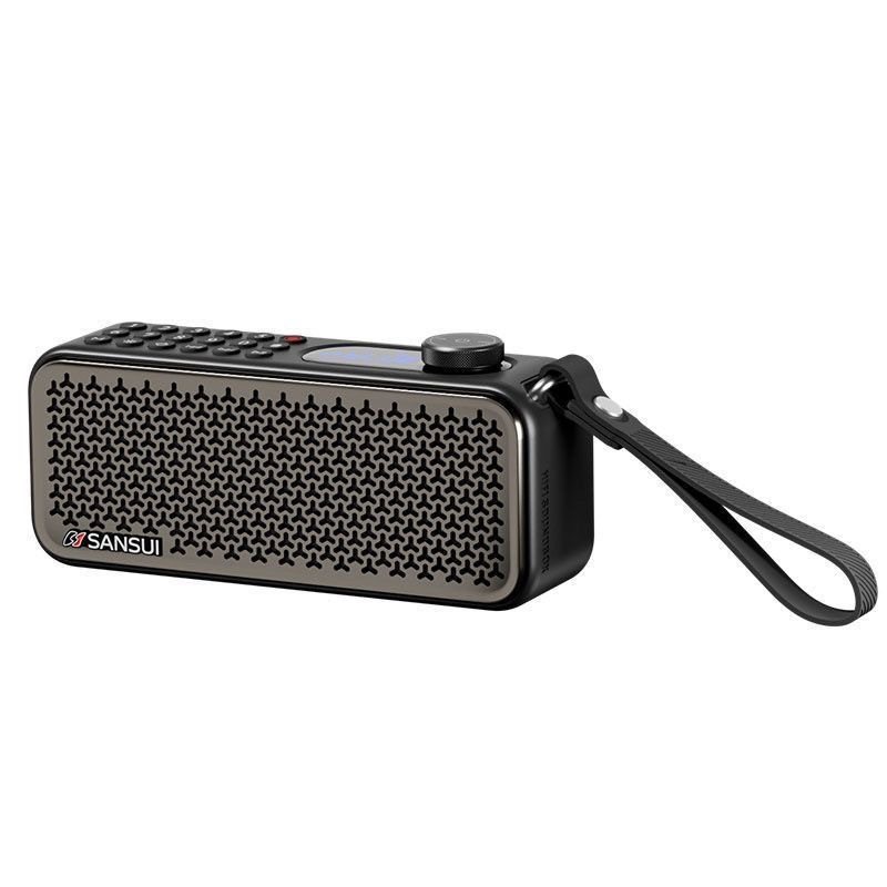 Landscape F60 portatīvā Bluetooth radio ar USB interfeisu, digitālo displeju, TF karte, ierakstu, 8W