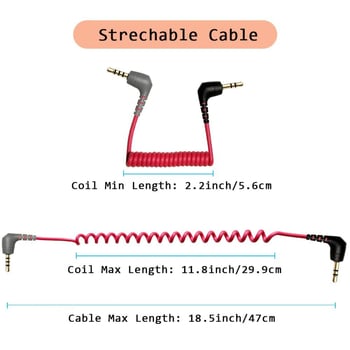 TRS na TRRS kabel mikrofona za BOYA, RODE SC2, VideoMi SC7 3,5 mm