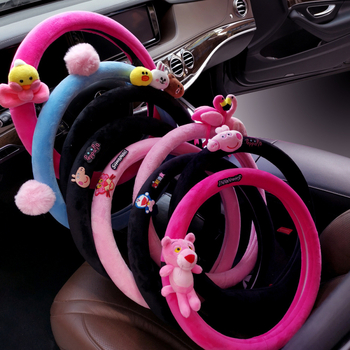 Acoperire volan din plus artificial Manxiang - Stil simplu, potrivire universală, pentru primăvară și toamnă