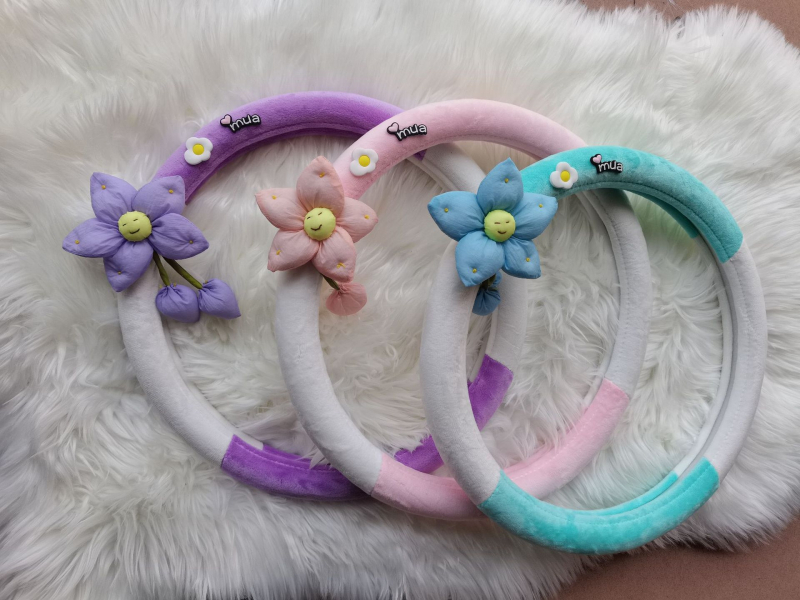 Acoperire volan din plus artificial Manxiang - Stil simplu, potrivire universală, pentru primăvară și toamnă