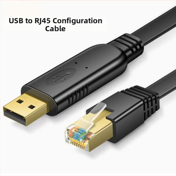 USB na RJ-45 dijagnostički kabel za konfiguraciju konzole/prekidača, originalni čip, RJ-45 sučelje, patch kabel, bakreno jezgro, 480 Mbps