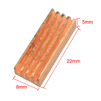 Hladić za grafičku memoriju, RHS-03, kromirani mesing, hlađenje zrakom