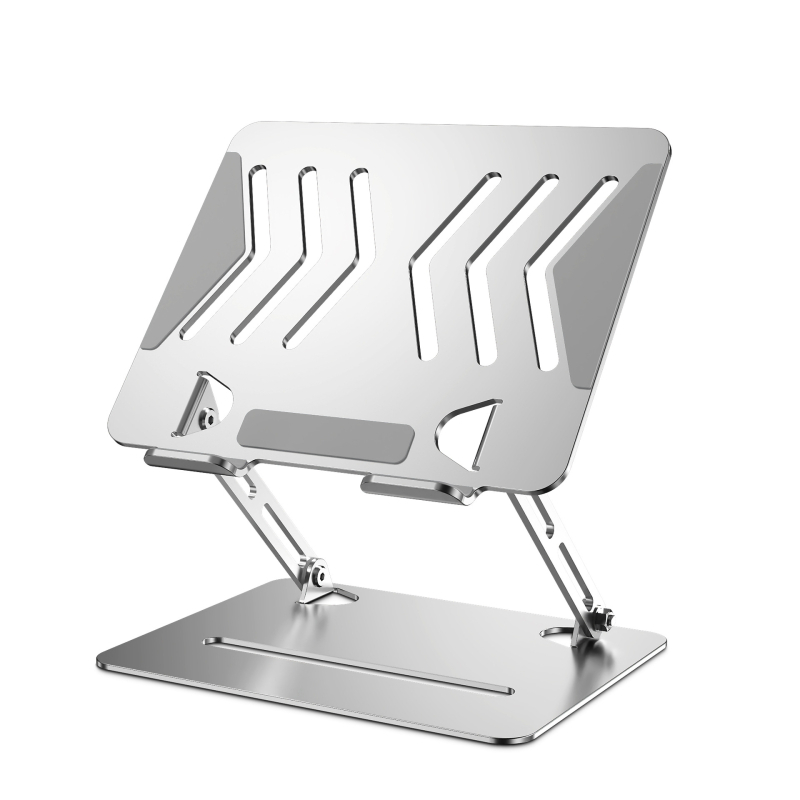 Univerzalni metalni sklopivi stalak za laptop i tablet (Model L307, Težina 1,38 kg, Sklopivi)