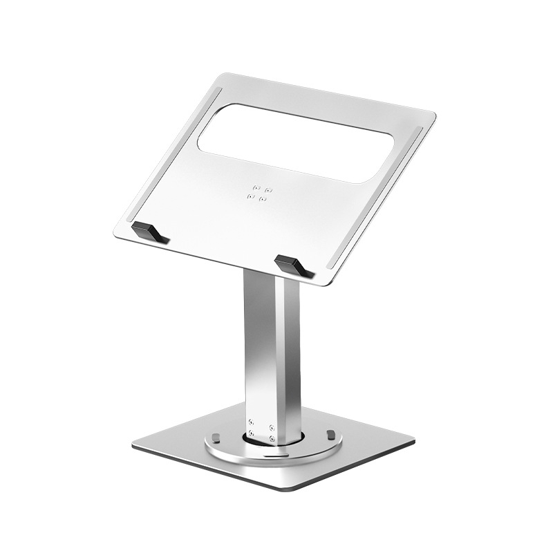 Suport pentru laptop/tabletă cu rotire la 360°, înălțime reglabilă, aliaj de aluminiu, disipare a căldurii, model Z9
