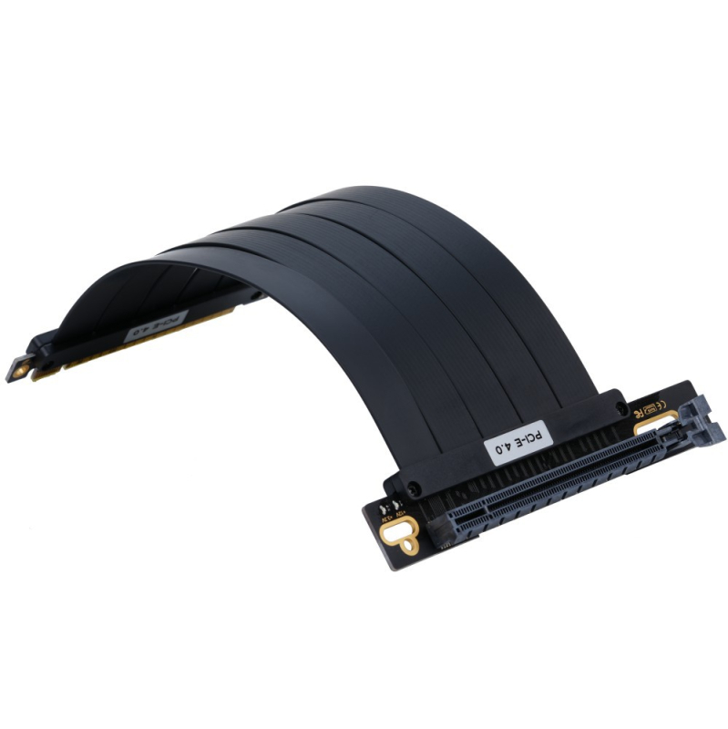 PCIe kabel za proširenje grafičke kartice Gen4.0 - adapter kabel, model V010S-Plus, bakreno jezgro, jednokonektor, čip 1084