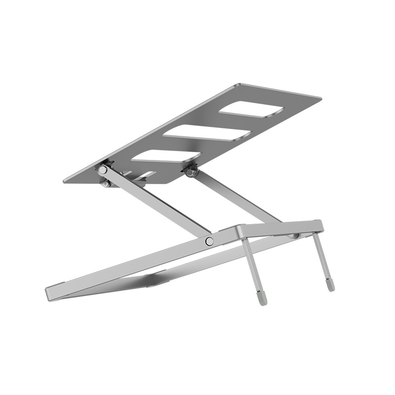 Поставка за охлаждане на лаптоп H12, алуминиева сплав, отвори за вентилация, стабилен дизайн, тегло 610 г ±10 г.