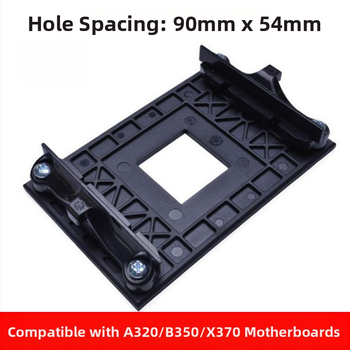 AM4 držiak dosky s pinovým chladičom pre dosky X370/B350, 2017