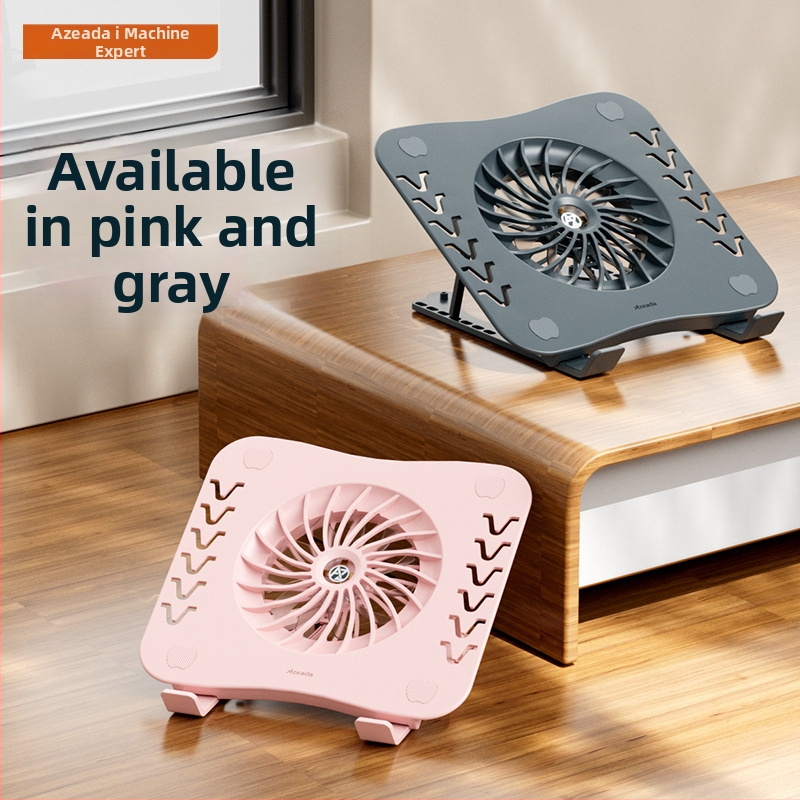 Chladiaca podložka na notebook s 1 ventilátorom, vzduchové chladenie, plastové prevedenie, 0,8 m kábel, hmotnosť 600 g