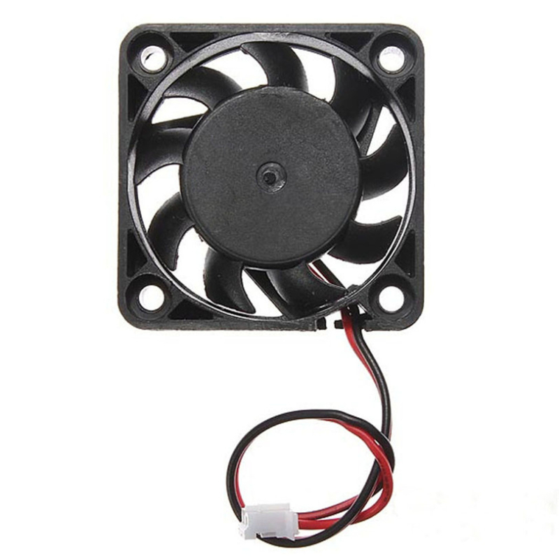 Računalni ventilator za hlađenje, 12V, bez četkica, ležaj s uljem, 4500 RPM, 2-pinski priključak