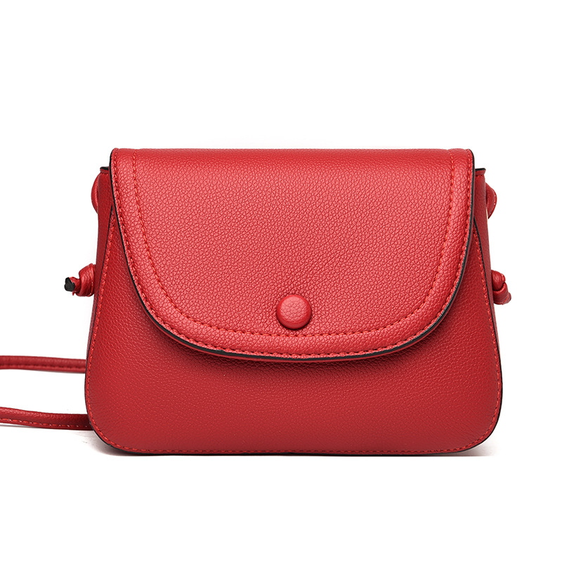 Ženska mini ovalna crossbody torbica, ulični stil, PU materijal, zatvaranje kapicom, unutarnji džepovi s zipom i džep za telefon