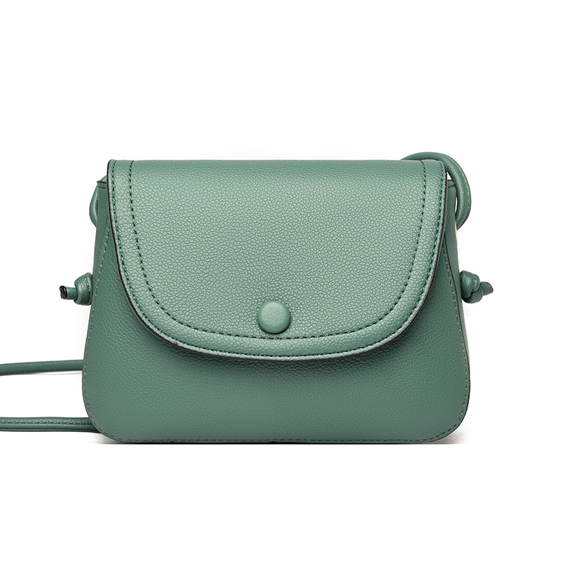Ženska mini ovalna crossbody torbica, ulični stil, PU materijal, zatvaranje kapicom, unutarnji džepovi s zipom i džep za telefon