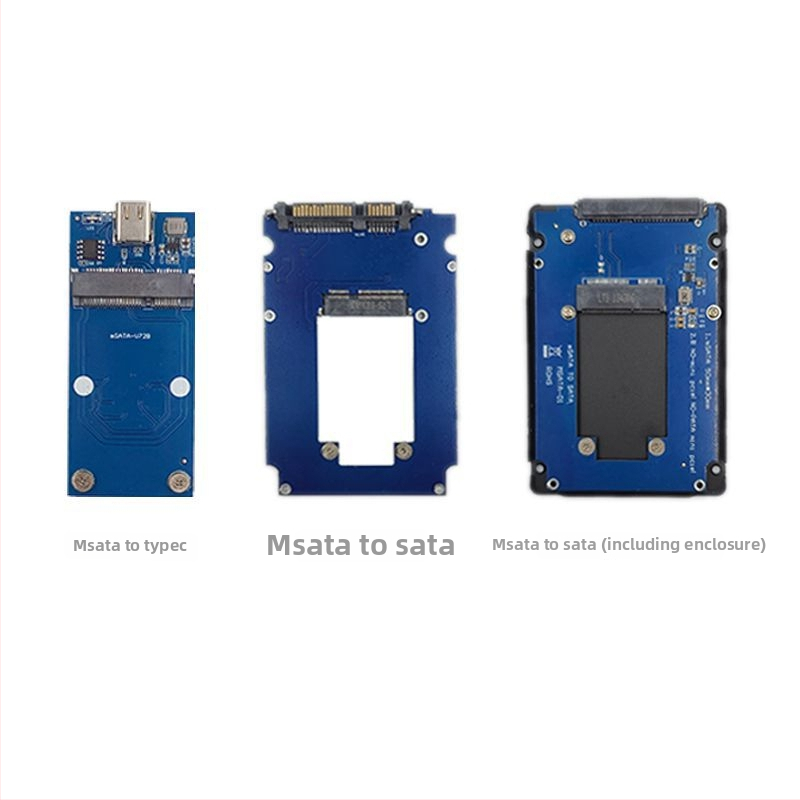 mSATA SSD adaptér karta USB–SATA rozhranie, 5 Gbps