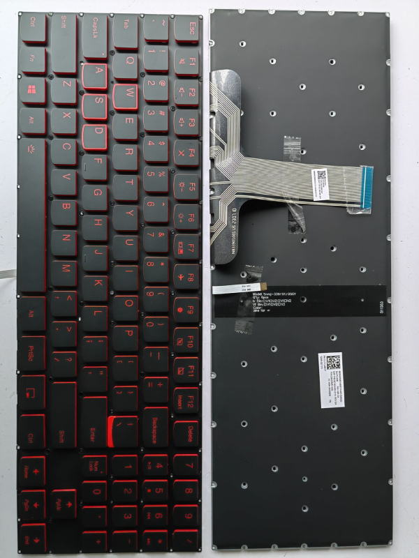 Nothing billentyűzet Lenovo Legion Y530/Y540/Y7000-höz — USB interfész, vezetékes csatlakozás, Plug-and-Play támogatás, ergonómiai támogatás