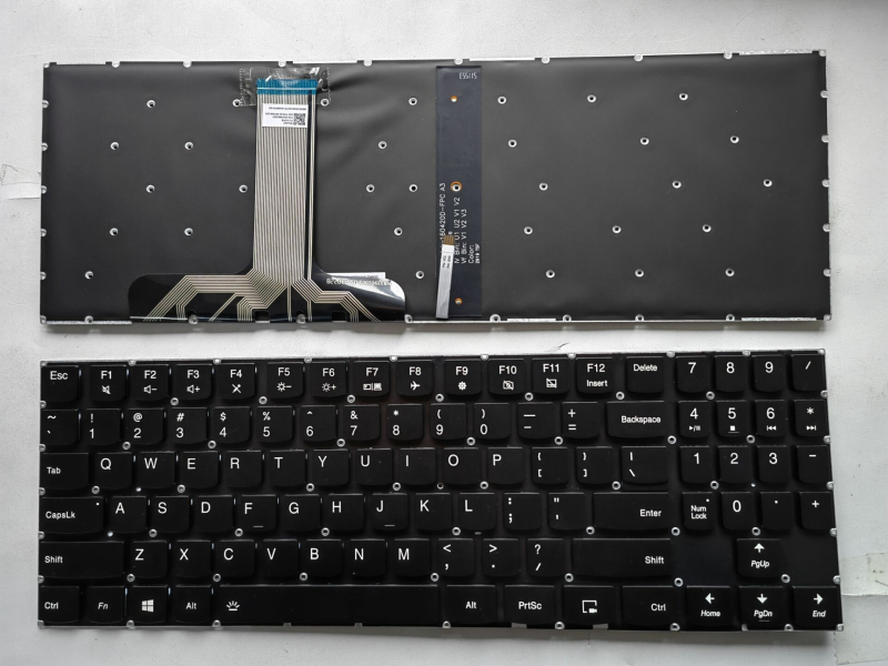 Nothing billentyűzet Lenovo Legion Y530/Y540/Y7000-höz — USB interfész, vezetékes csatlakozás, Plug-and-Play támogatás, ergonómiai támogatás