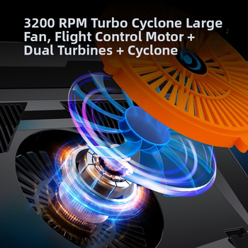 Ice Magic 9 лаптоп охладител радиатор, въздушно охлаждане, 5 вентилатора, метална мрежа + пластмаса