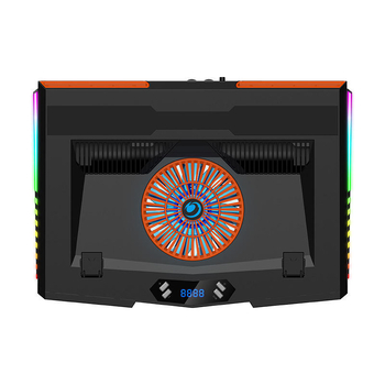 Ice Magic 9 лаптоп охладител радиатор, въздушно охлаждане, 5 вентилатора, метална мрежа + пластмаса