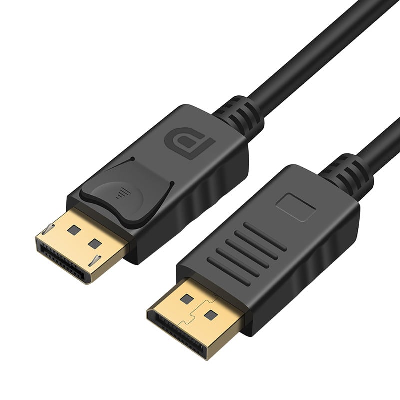 DisplayPort na DisplayPort kábel, dĺžka 1,8 m, rýchlosť prenosu 10,8 Gbps, kvalitné čipy, model SC3121