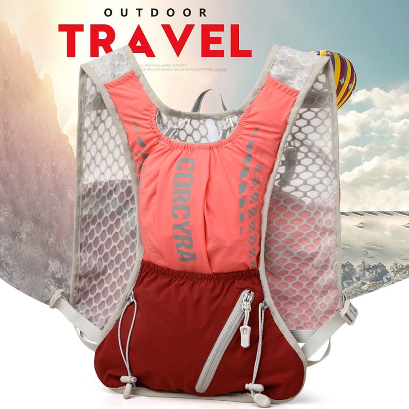 Trail Running Vest Pack za unisex, Oxford tkanina, s Air Cushion straps; pogodna za planinarenje, kampiranje i biciklizam.