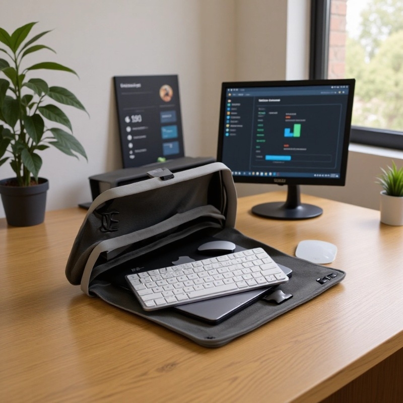 Безжична клавиатура Bluetooth с двойен режим за таблети и лаптопи, тиха, компактна, силиконова, ергономична, 98+ клавиши