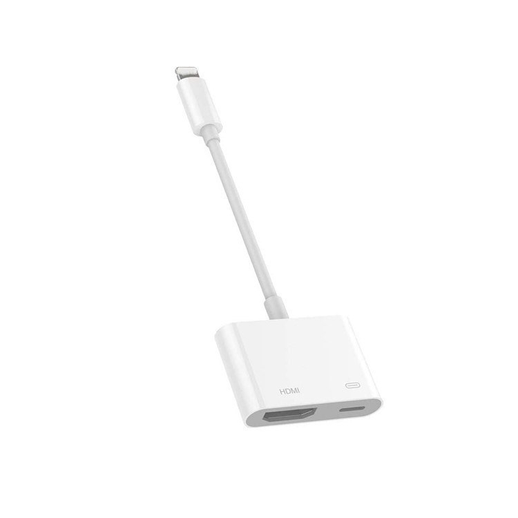 Adaptor Lightning la HDMI pentru iPhone | Interfață HDMI, conductor din cupru, lungime 16 cm, greutate 30 g